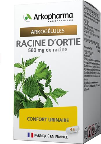 Arkopharma – Brandnetelwortel Speciaal voor het Urinecomfort van Mannen - 45 Capsules 2 per Dag