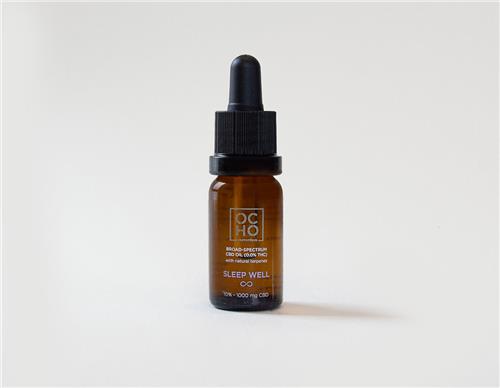 OCHO Amsterdam slaap CBD olie (10%) - Bevordert een goede nachtrust - Broad Spectrum - Rijk aan cannabinoiden