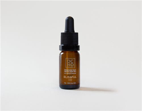 OCHO Amsterdam inspiratie CBD olie (5%) - Stimuleert creatieve en inspirerende ideeën - Broad Spectrum - Rijk aan cannabinoiden