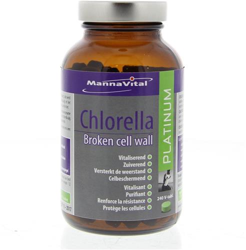 MannaVital Chlorella Platinum Tabletten 240VTB