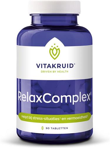Vitakruid - RelaxComplex 1250 mg magnesiumtauraat & D3 - 90 Tabletten