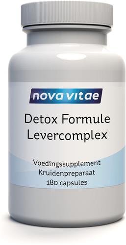 Nova Vitae - Detox Formule - Levercomplex - Lever reiniging - 180 capsules