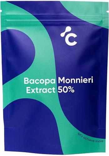 Cerebra - Bacopa Monnieri - Ondersteuning voor concentratie en geheugen - Anti stress - Brengt geest en cognitieve functies in balans - 60 capsules 500mg