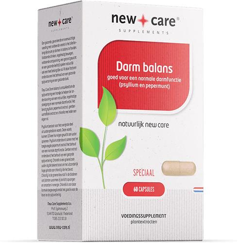 New Care Darm balans - stoelgang - 60 capsules - vegan