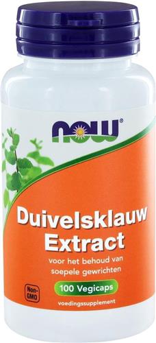 Now Foods - Duivelsklauw Extract - Voor het behoud van soepele gewrichten - 100 Vegicaps