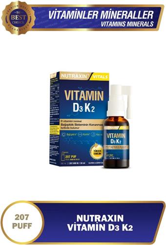 Nutraxin Vitamine D3 k2 - 30 ML Spray