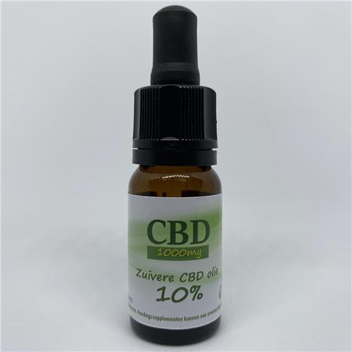 Cbd-x CBD-olie 10% puur | 10ml | Absolute Topkwaliteit | Beste Deal!