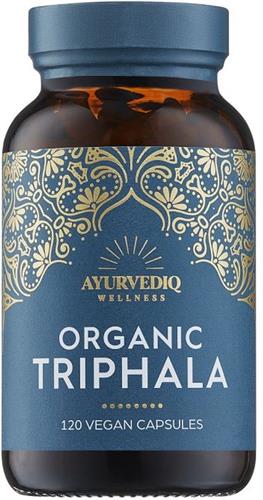 Triphala Capsules BIO Organic Ayurvediq Wellness Biologisch 120 stuks