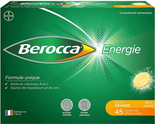 Berocca Energie Sinaasappelsmaak 45 Bruistabletten