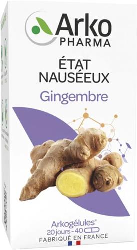 Arkopharma Arkogélules Gingembre 40 Gélules