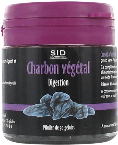 S.I.D Nutrition Spijsvertering Houtskool 30 Capsules