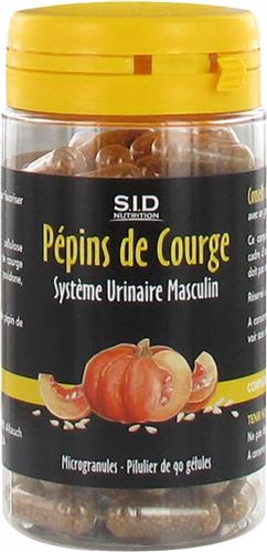 S.I.D Nutrition Mannen Urinewegsysteem Pompoenzaad 90 Capsules