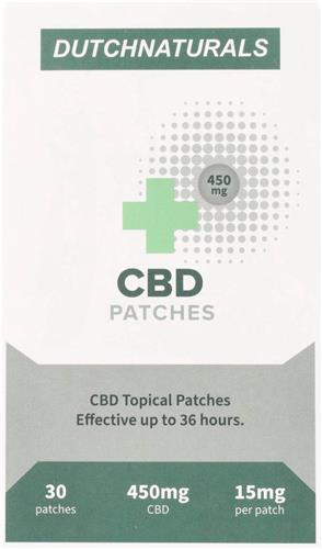 CBD pleisters 30 stuks - 15mg CBD per pleister - Dutch Naturals