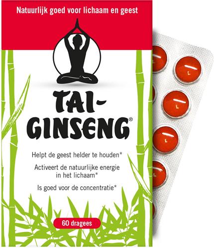 Tai-Ginseng - 60 Dragees - Voedingssupplement