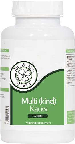 Multivitamine Kinderen, Kauwvitamines - 100 stuks