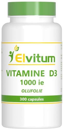 How2behealthy - Vitamine D3 1000 ie - 300 capsules