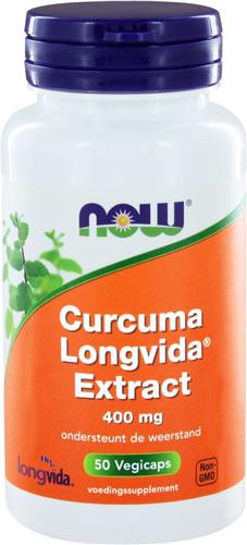 Now Foods - Curcuma Longvida® Extract 400 mg - 50 Vegicaps
