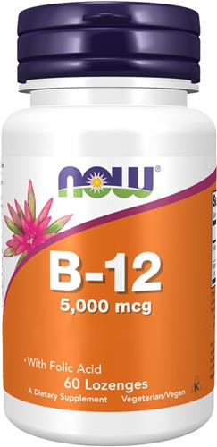 B-12, 5000 mcg. Met Foliumzuur