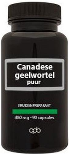 Apb Holland Canadese geelwortel 480 mg puur 90 vcaps