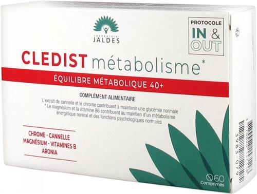 Jaldes Cledist Metabolisme Metabole Balans 40+ 60 Tabletten