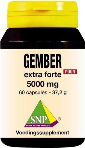 SNP Gember 5000 mg puur 60 capsules