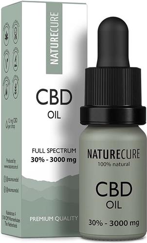 Nature Cure CBD-olie 30% - 3000 mg- Full Spectrum 10 ml