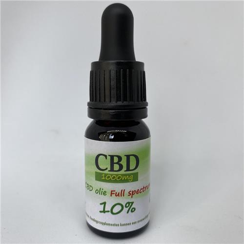 Cbd-x - CBD-olie Full Spectrum 10% | Absolute Topkwaliteit | 10ml