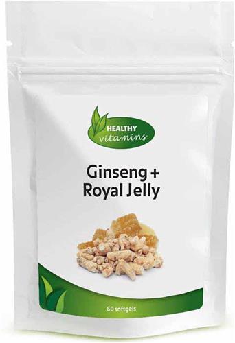 Ginseng + Royal Jelly | 60 softgels