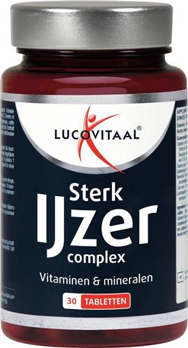 Lucovitaal - Sterk IJzer Complex - 30 capsules - Voedingssupplement