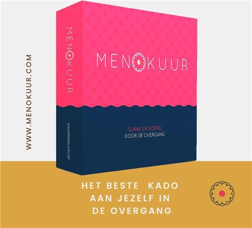 Menokuur® - Helpt vrouwen Slank en Soepel door de overgang - Vermindert overgangsklachten en ondersteunt bij het afvallen in de overgang - Al meer dan 1.000 tevreden cliënten (die vooral ook heel blij zijn dat ze weer beter slapen dankzij Menokuur®).