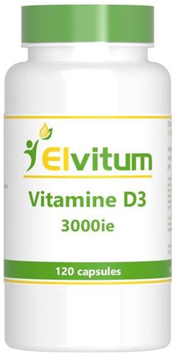 How2behealthy - Vitamine D3 3000 ie - 120 capsules