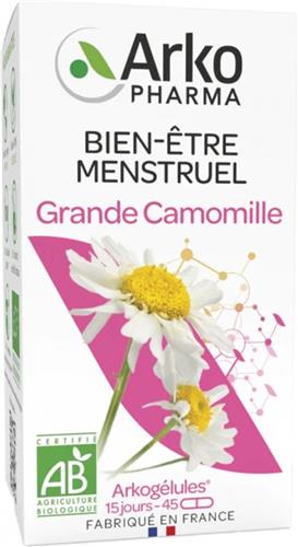 Arkopharma Arkogélules Grande Camomille Bio 45 Gélules
