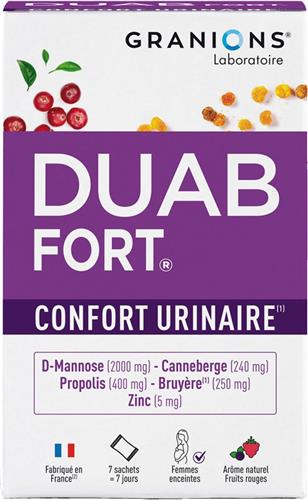 Granions Duab Fort Urinary Comfort 7 Zakjes