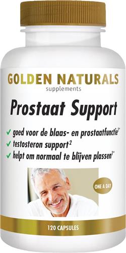 Golden Naturals Prostaat Support (120 veganistische capsules)