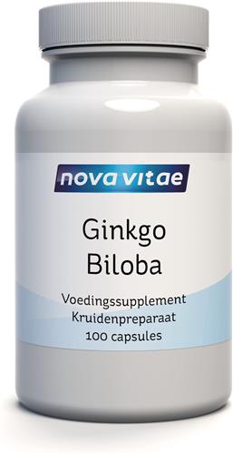 Nova Vitae - Ginkgo Biloba extract - 120 mg - 100 capsules