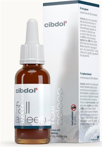 Cibdol - Fall Asleep (Meladol) - Slaapsupplement  - Met CBD en melatonine