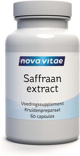 Nova Vitae - Saffraan extract - 88.5 mg - 60 capsules