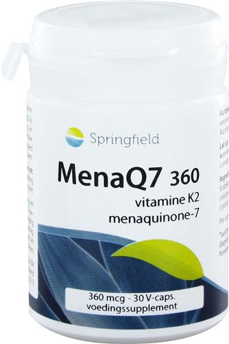 Springfield MenaQ7-360 vitamine K2 360 mcg (30vc)