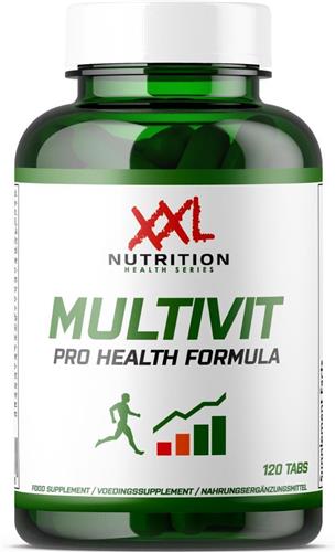 XXL Nutrition - Multivit - Multivitamine Tabletten - Vitamines & Mineralen Supplement - 120 Tabletten