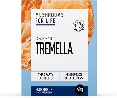 Mushrooms4Life Tremella Poeder BIO 60 Gram