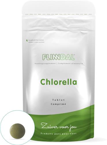 Flinndal Chlorella Tabletten - Ondersteunt Lever, Nieren en Galblaas - 90 Tabletten