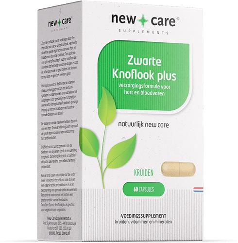 New Care Zwarte knoflook plus - Hart & bloedvaten - 60 capsules - vegan