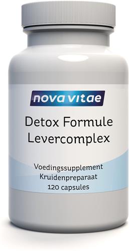 Nova Vitae - Detox Formule - Levercomplex - Lever reiniging - 120 capsules