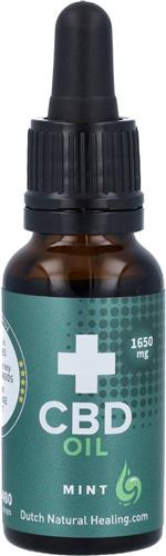 DNH - CBD olie 8% 20ml - Munt smaak - Full Spectrum - Rijkste in terpenen - Meest gevarieerde cannabinoïden - Beste Entourage Effect
