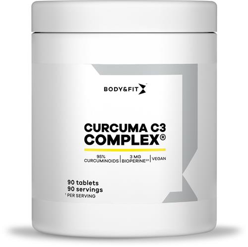 Body & Fit Curcuma C3 Complex - Kurkuma - Geelwortel Tabletten - Sportsupplement - 90 tabletten