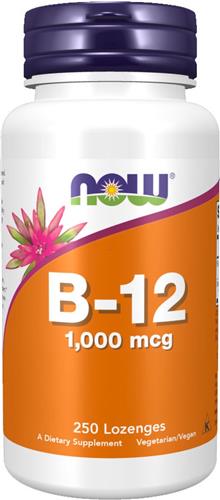 Vitamine B-12 1000mcg 250lozenges
