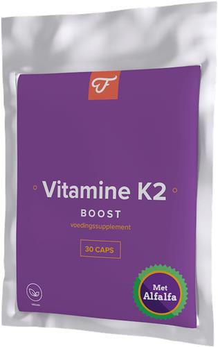 Foodie Vitamine K2 Boost - Vitamine K2 met Alfalfa-extract - Voor sterke botten - Goed voor huid en haar* - Zorgt voor vitaliteit*