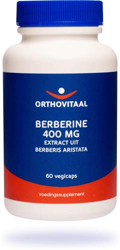 Orthovitaal - Berberine 400 mg - 60 vegicaps - Vitaminen - vegan - voedingssupplement