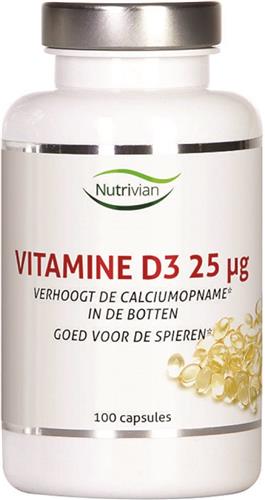 NUTRIVIAN VIT D3 25MCG
