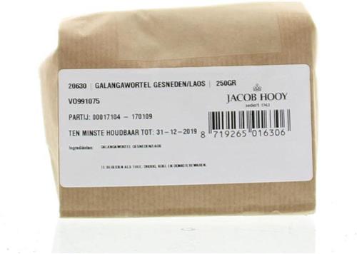 Jacob Hooy Galangawortel gesneden/ laos 250 gram